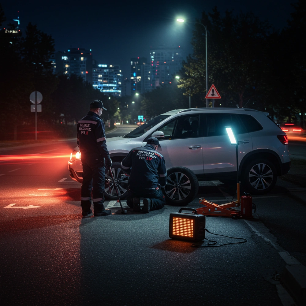 Mobile Flat Tire Change Services Las Vegas NV